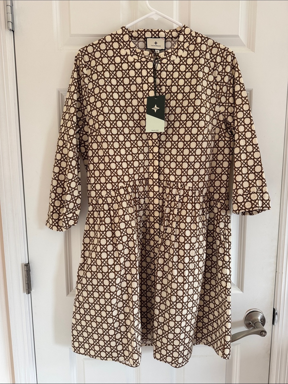Tuckernuck Dresses | Tuckernuck Dress - Birch Cane Royal Shirtdress NWT